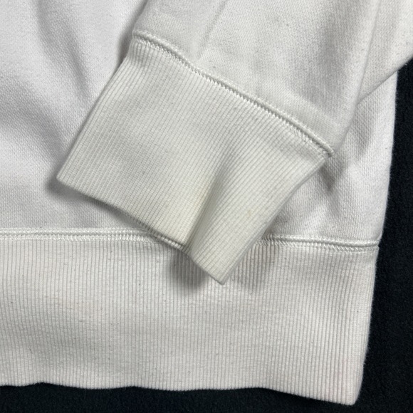 Nike Oregon Ducks Hoodie White Pullover Center Swoosh Y2K Size Small Stains - Picture 3 of 10